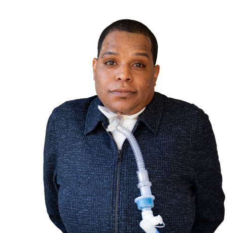 "I have to get used to living with these tumors that are pushing against my lung." - Antwan, living with NF1-PN.