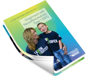 Download the Diagnosed with Neurofibromatosis Type 1 (NF1) guide by the Children's Tumor Foundation.